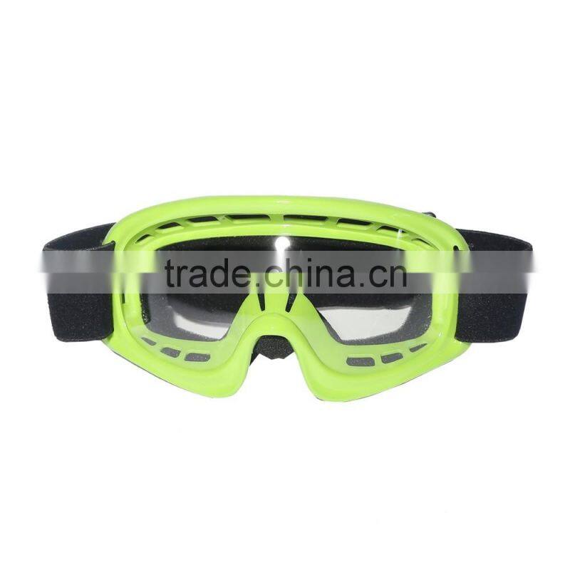 Youth Green Silver Flame Dirt Bike ATV Motocross Offroad Helmet MX+Goggles S/M/L