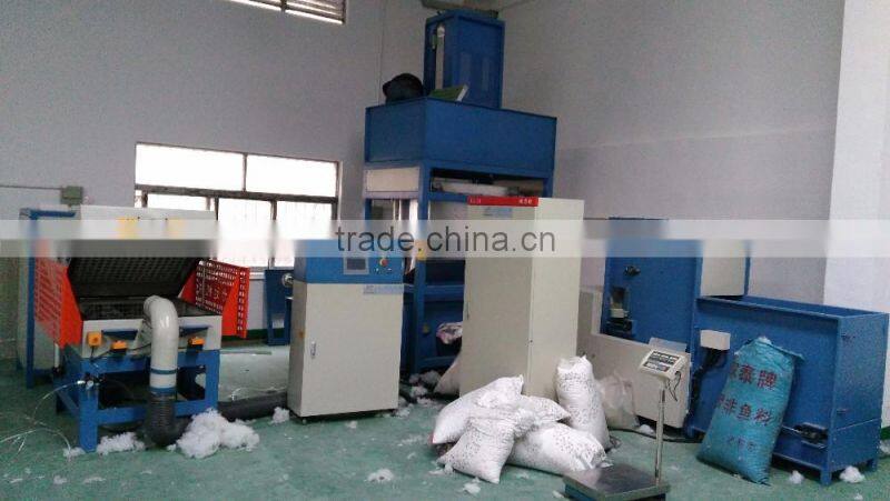 pillow&cushion automatic weighing&filling line
