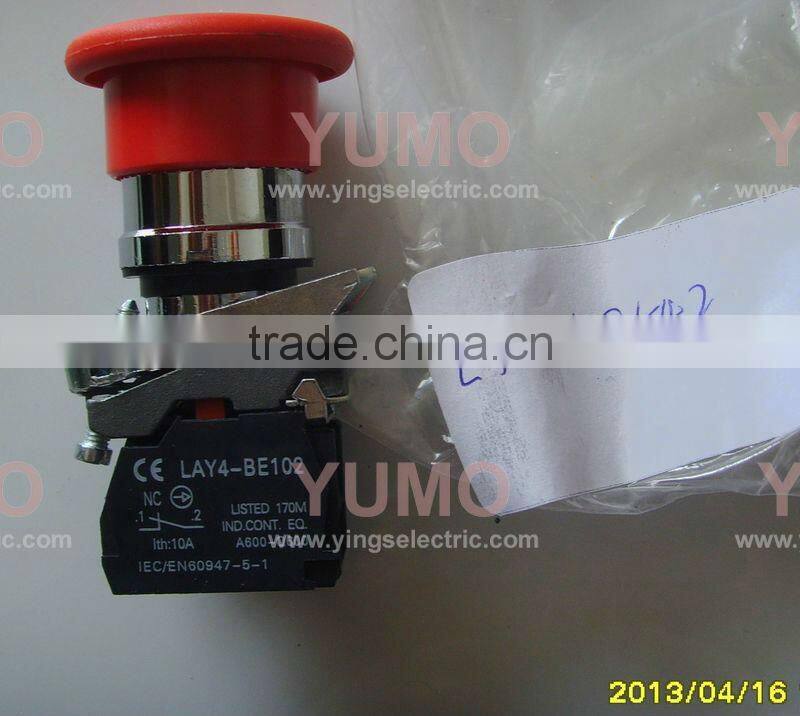 LAY4-BS542 RED turn to release NC emergency push button switch