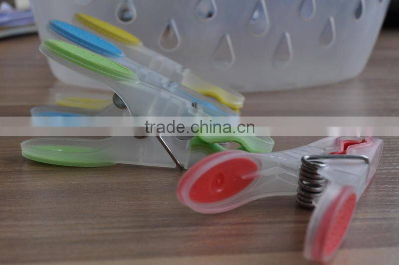 Clothes pegs with basket