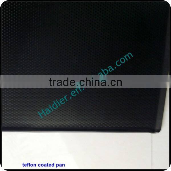 Aluminum alloy Perforated teflon coated baking tray,1.0mm, non-sticking