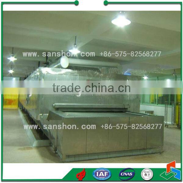 Sanshon Industrail SSD Model Fruit, Vegetable, Prepared Food Tunnel Blast Freezing machine