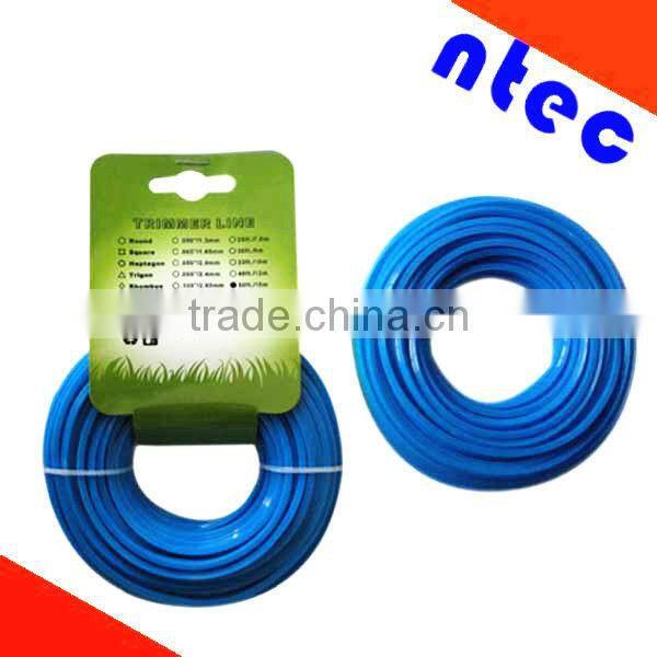 4.0mm saw blade Commercial Grade Nylon Grass Trimmer Brush Cutter Line with blister package