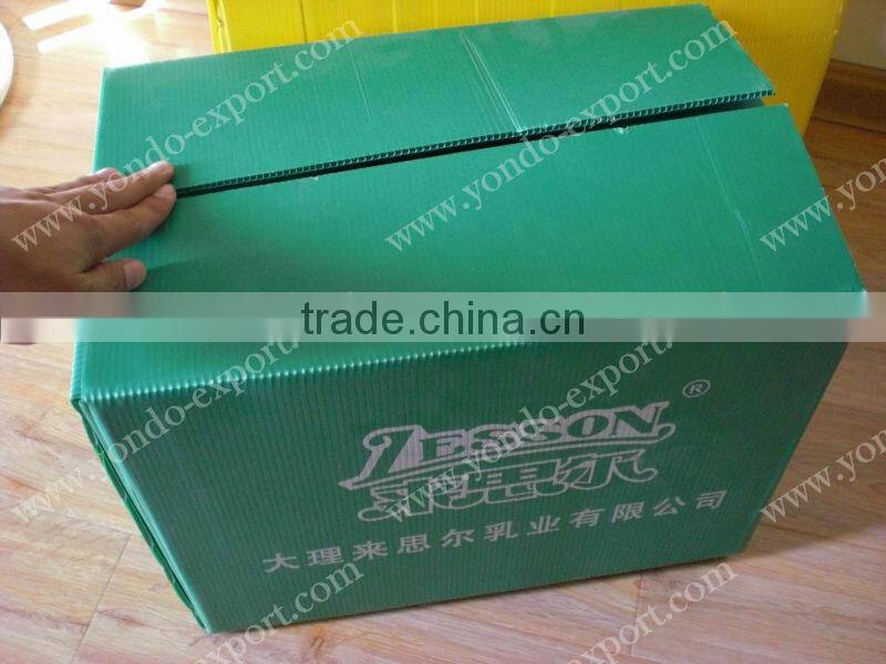 Hot sale corflute plastic container