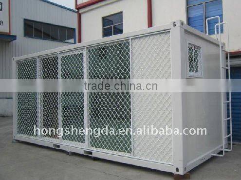 China stainless steel structure prefab house/container house/portable toilet