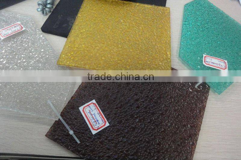 5mm polycarbonat embossed sheet for building materials