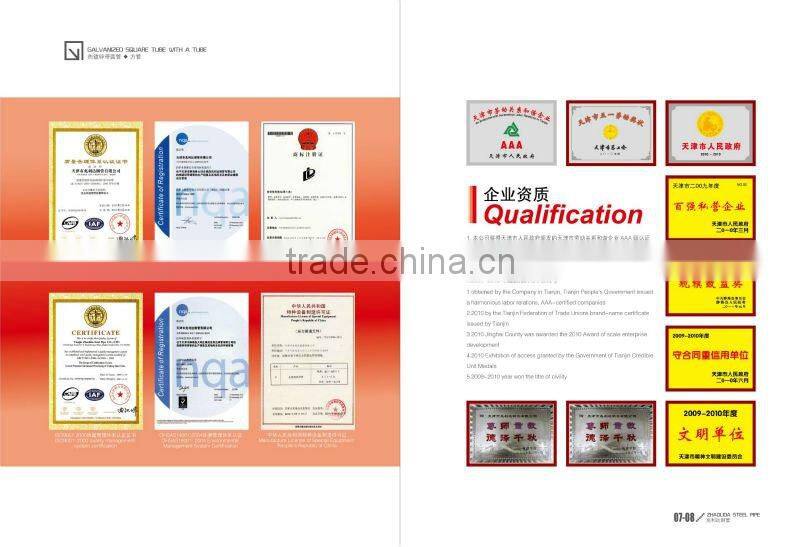 HR Galvanized Scaffolding Steel Pipe 48.3mm from Daqiuzhuang