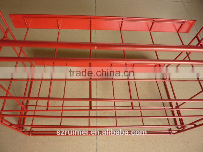 customized multi-layer supermarket snack rack