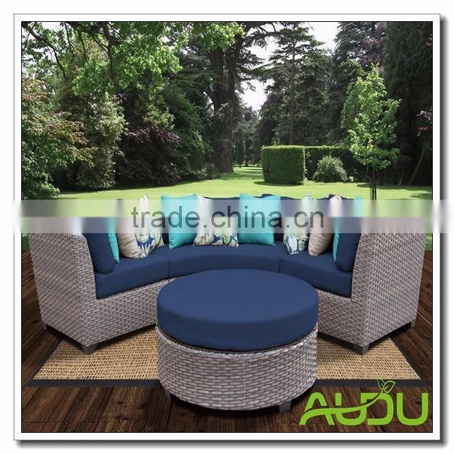 Aluminium Round High Density Foam Party Lounge Furniture