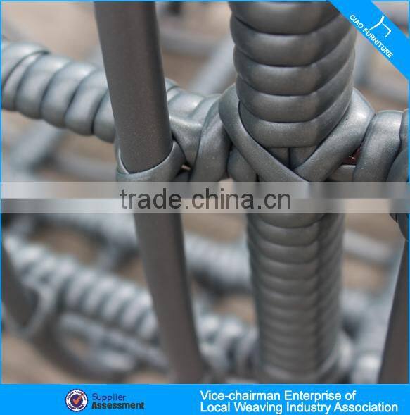 Latest Design Aluminum Round Wicker Outdoor Nest Chair