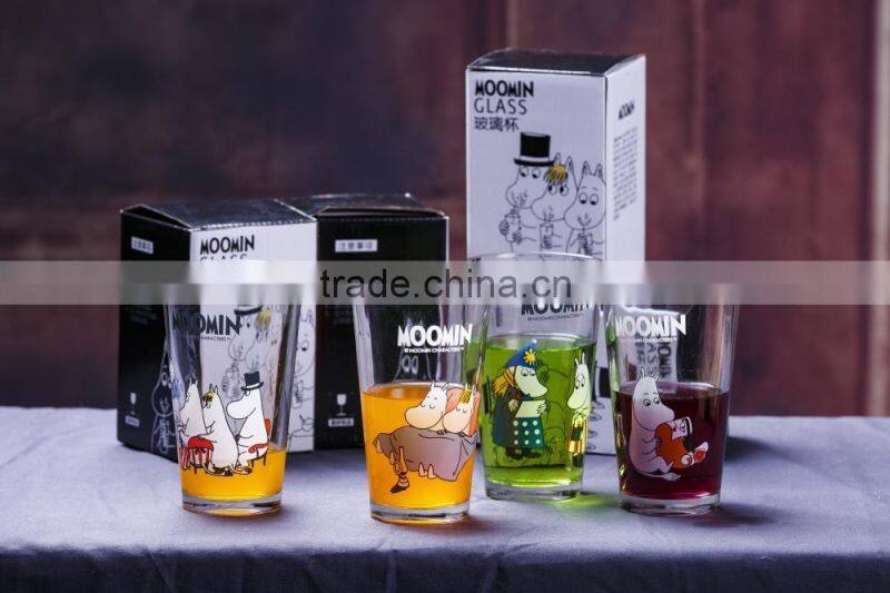 470ml clear glass cups glass beverage cup