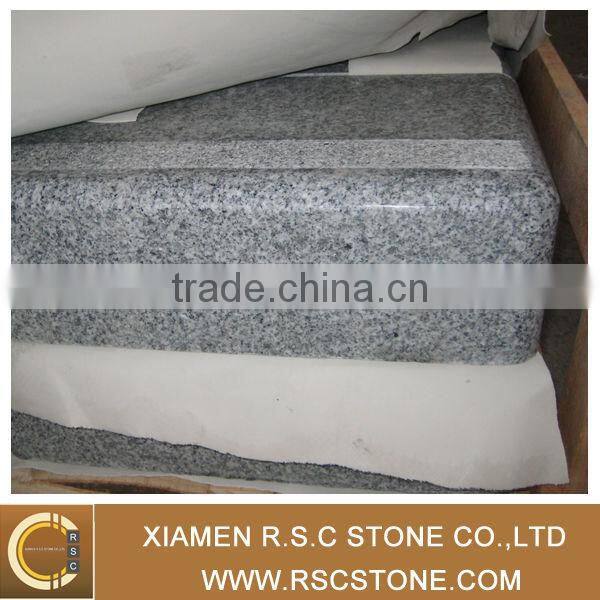 Natural stone stair nosing