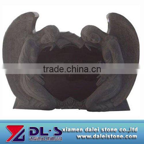 angel granite tombstone