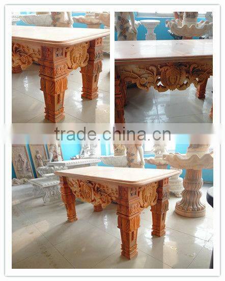 Best Quality Marble Table With Flower Design