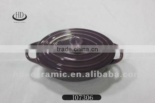 porcelain cooking pots