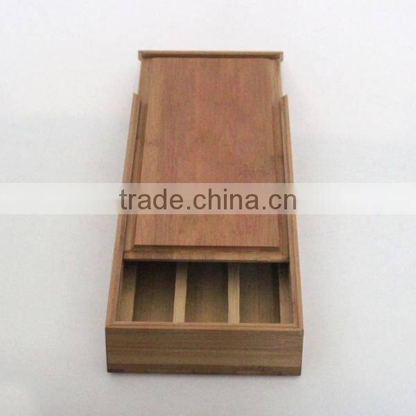 Customize square paulownia tea package box, crafts torage boxes