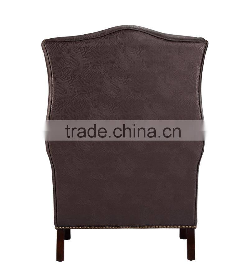 Classic European style leisure lazy sofa chair for hotel restauant office bedroom