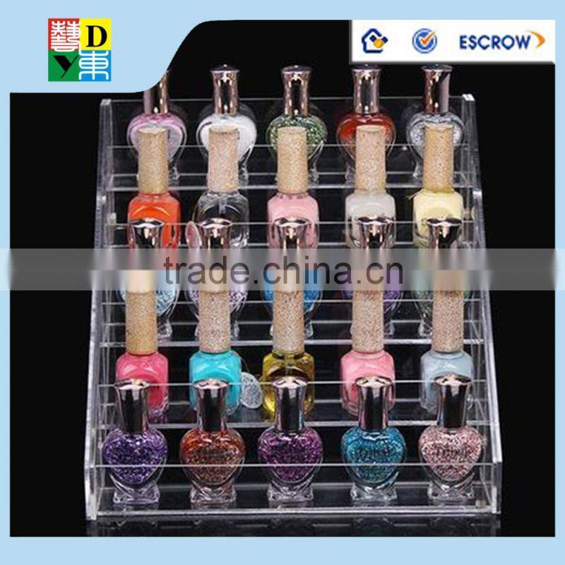Acrylic cosmetic display lipstick stand holder/detachable floor standing acrylic display from Shenzhen Yidong