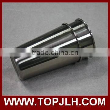 18oz Silver Stainless Steel Cone Mug