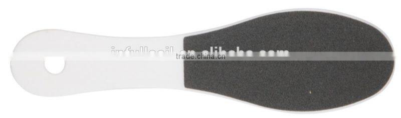 Plastic foot file for pedicure using , Sandpaper foot smoother