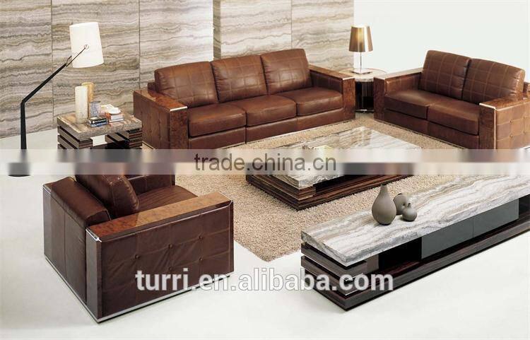 Modern italian nature marble top tv cabinet with drawer for living room