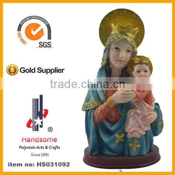 8"resin St.pieta catholic religious figurine hot sale statue