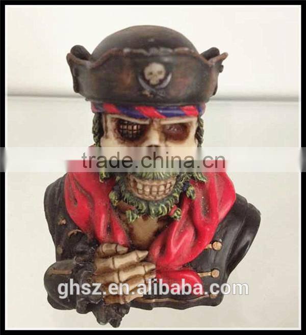 Custom collectible World War Two soldier skull bust model china manufacturer