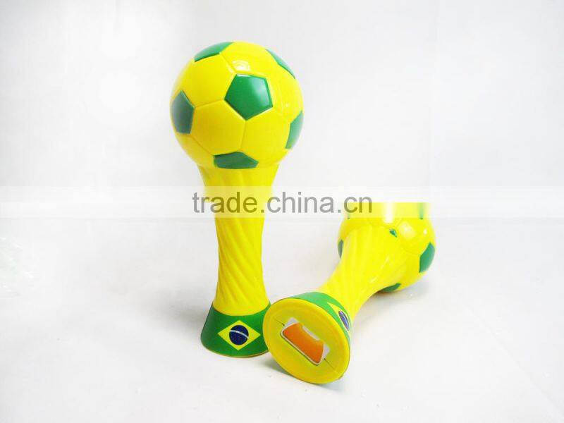 Hot Sale Football Fans Articles/Maracas With Bottle Opener