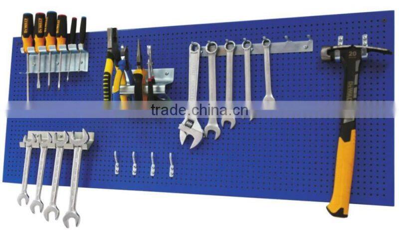 Wallpeg Tool Organizer Pegboard Organizer Box Style Flex-Lock Pegboard Hooks (302711)