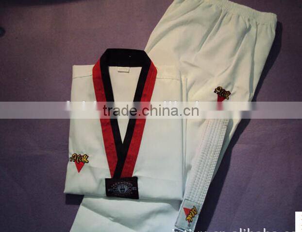 Large size extra size factory lowest price wtf taekwondo uniform
