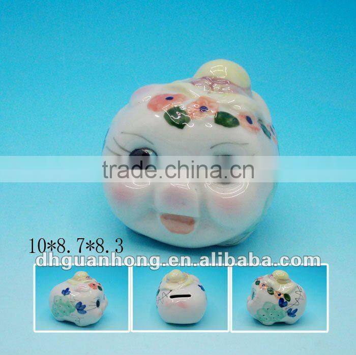 Easter Egg Ceramic Piggy Bank