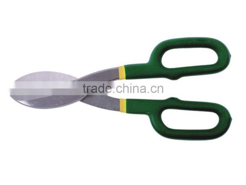 Handle tools 10" tin snips,tinman's snip,aviation snips