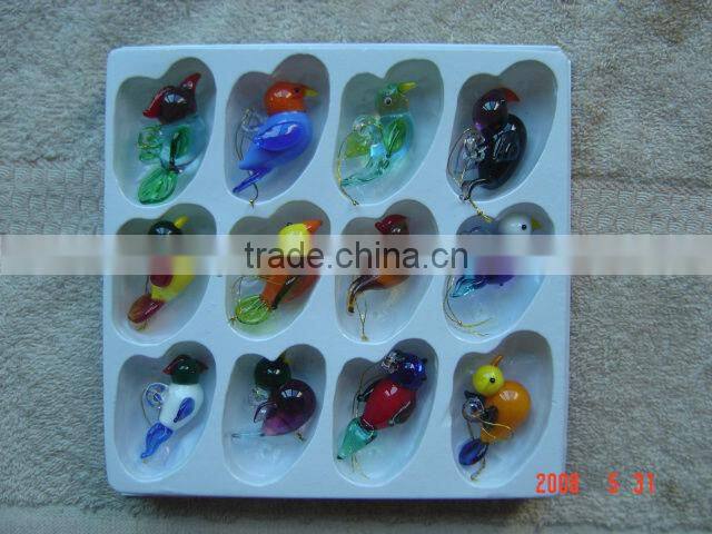glass bird gift