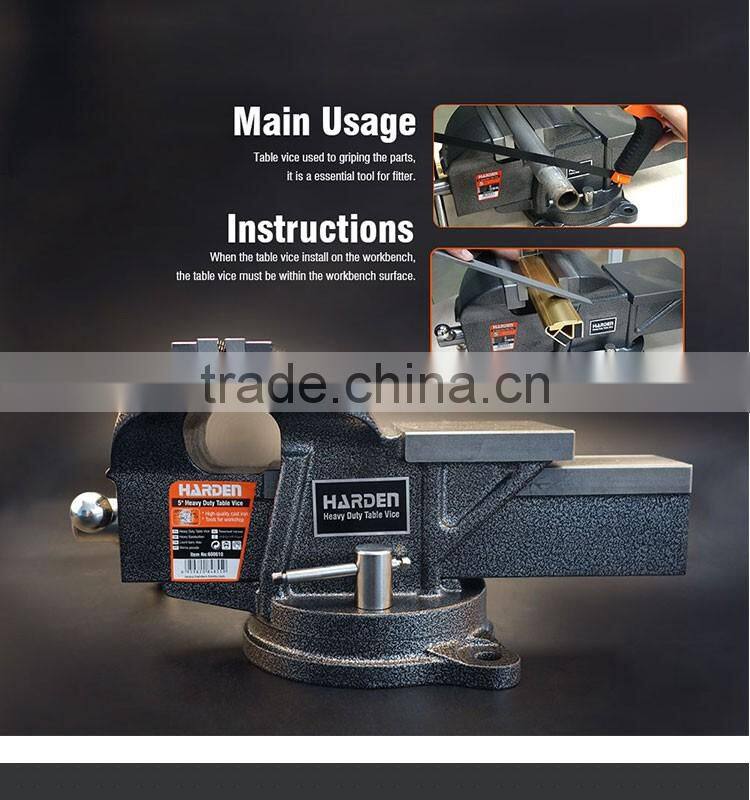 Professional Heavy Duty Alloy Steel Table Vice