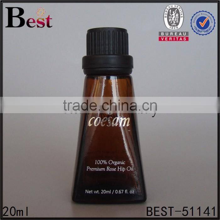 selling essential oil 15ml frosted glass bottle round shape frosted glass bottle massage oil black frosted glass dropper bottle