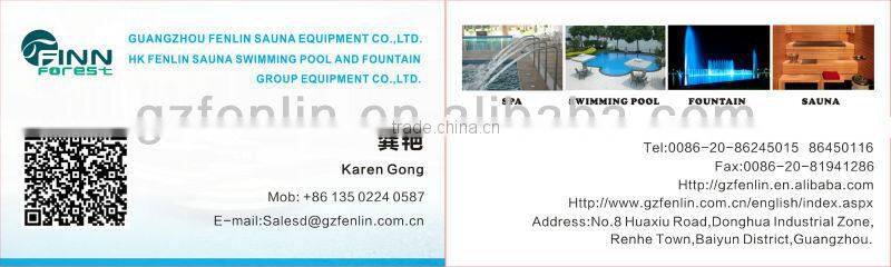 Swim spa pool stainless steel water massage equipment