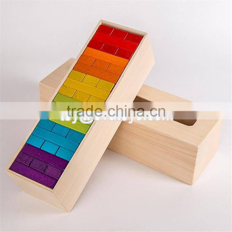 Building Blocks Classic Wooden Toy for Kids W13D153-S