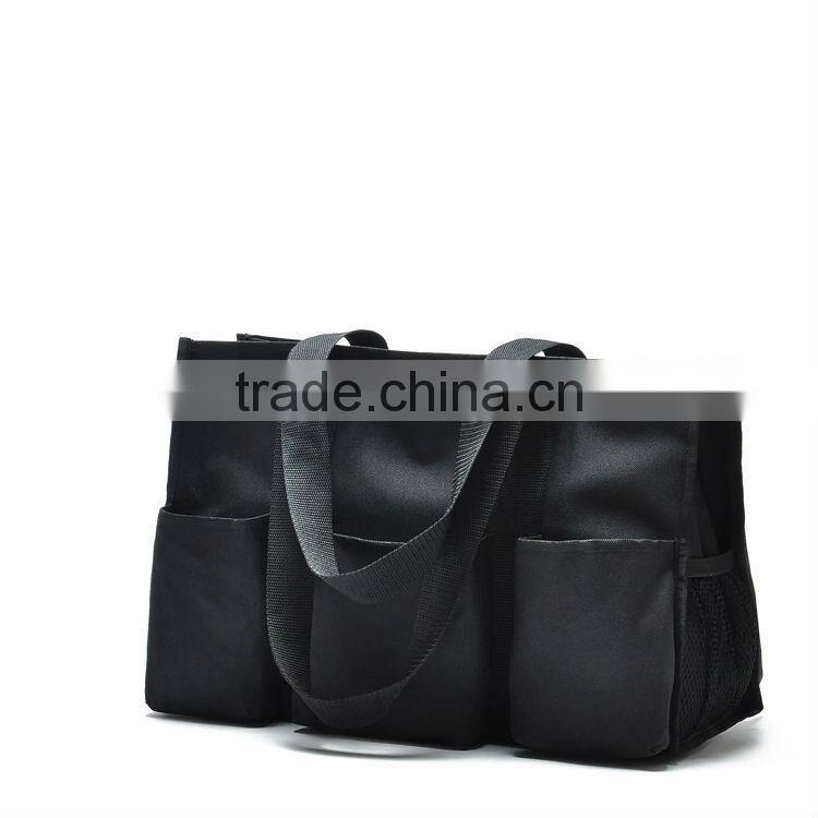 Simple Design Nylon Diaper Bag Baby Nappy Organizer Bag