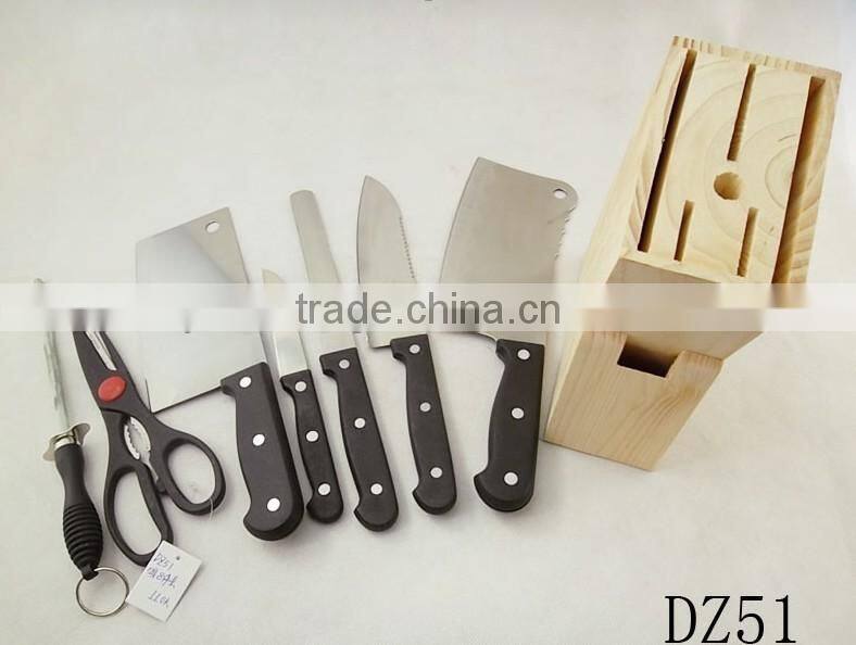 High quality stainless steel kitchen knife set/chef knife set