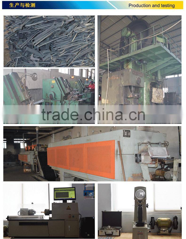 metric double open end wrench,mirror surface CR-V double end wrench,anti-rust open end wrench