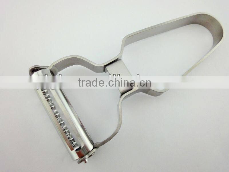 hot selling plastic handle magnet protector Y ceramic peeler in green