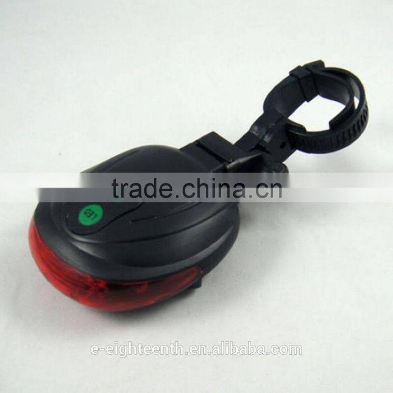 2016 Cycling Bike Bicycle Gypsophila Laser Projector Lamp and 5 LED Rear Tail Light
