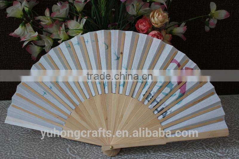 Custom Souvenirs Spanish Wood Fan