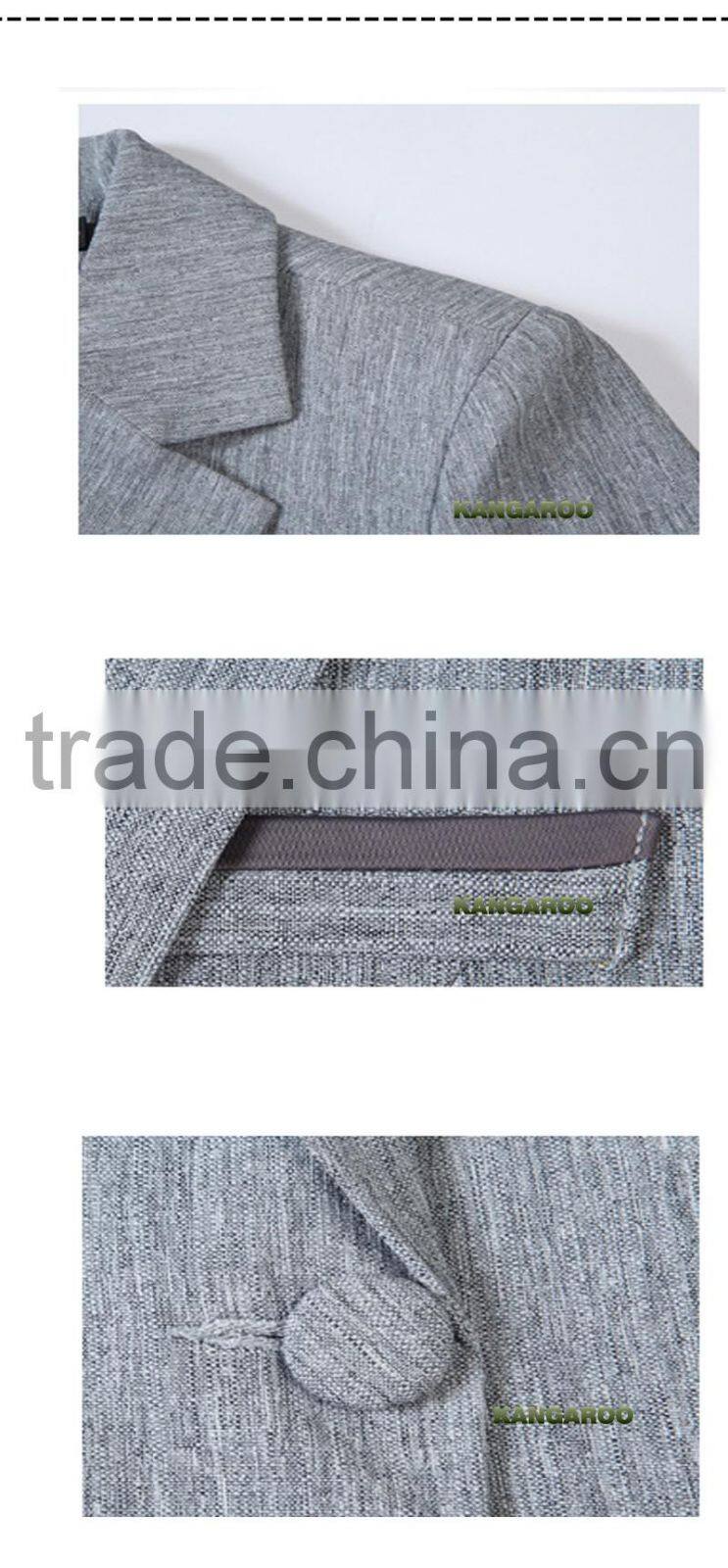 2016 New Design For Female Short Sleeve Office Uniform