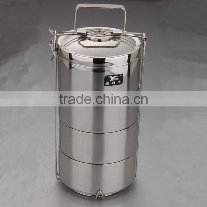 3 Compartments bento lunch box leakproof