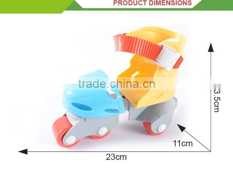 New product sport toys plastic protective clothing kids roller skate shoes