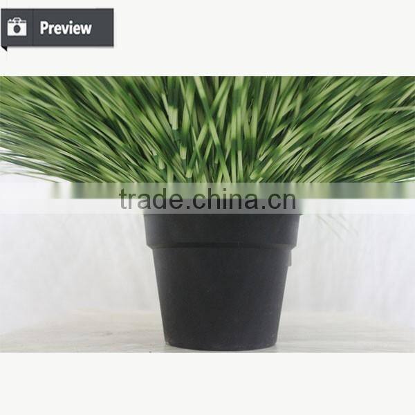 Artificial Potted Grass Synthetic Onion Grass in Pot Weed Grass Pots Plant