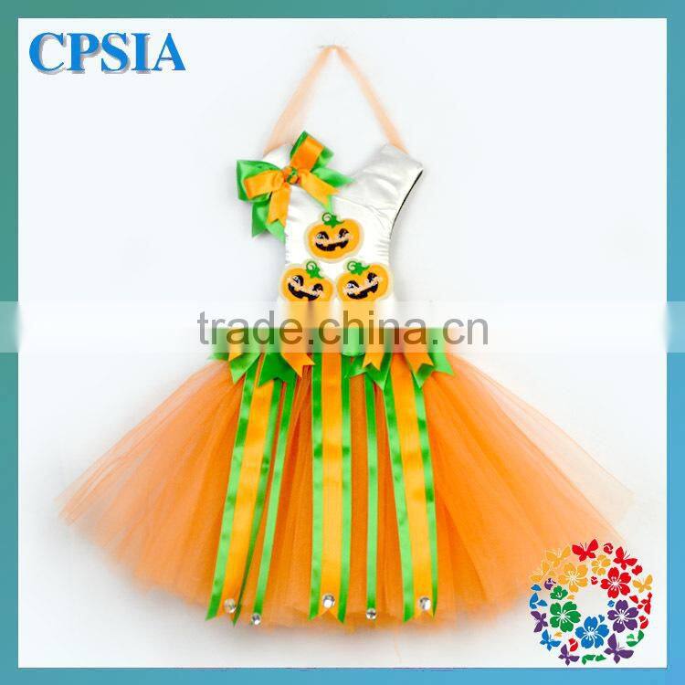 Brand New Cartoon Pattern Black Hair Bow Holder with Yellow Tulle Ideal Gift and Home Decoration