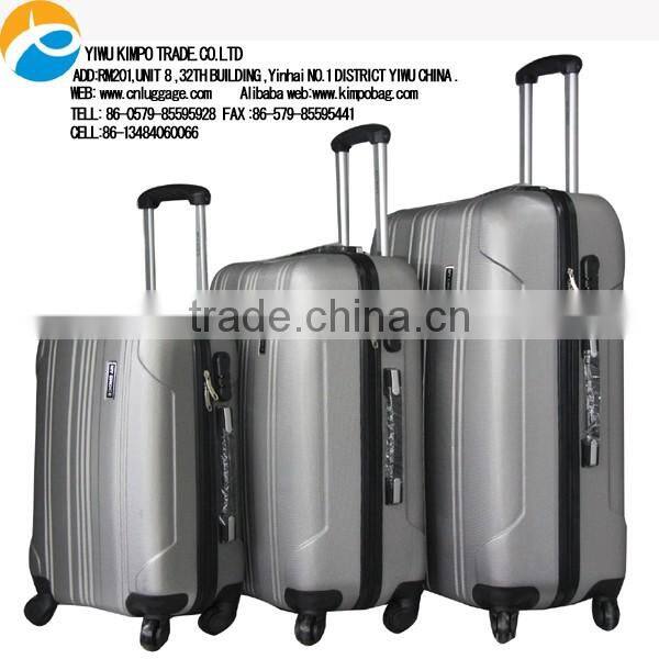 Latest abs luggage trolley case