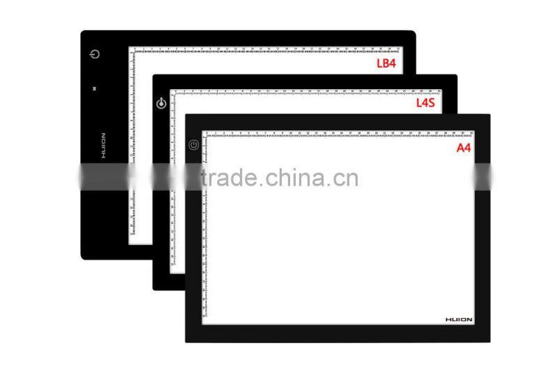 Huion L4S A4 Size available pad Design CE/FCC Certificate Slim Led Light Box